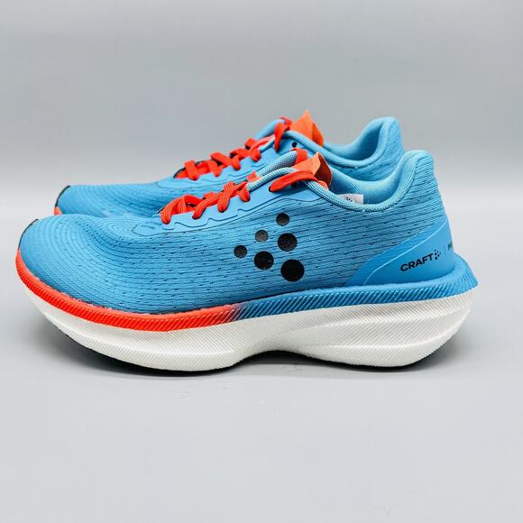 Craft Pro Endurance Shoes Womens 7.5 Blue Red Running Sneakers Lightweight - Picture 4 of 12